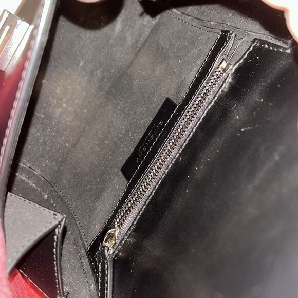 Authentic Givenchy Black Leather Top Handle Crossbody Mini Bag - Picture 8 of 17